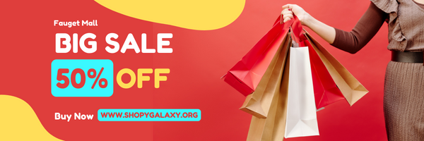 Red Yellow Modern Big Sale Fashion Email Header