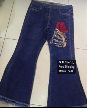 Bootcut Jeans Trousers For Female